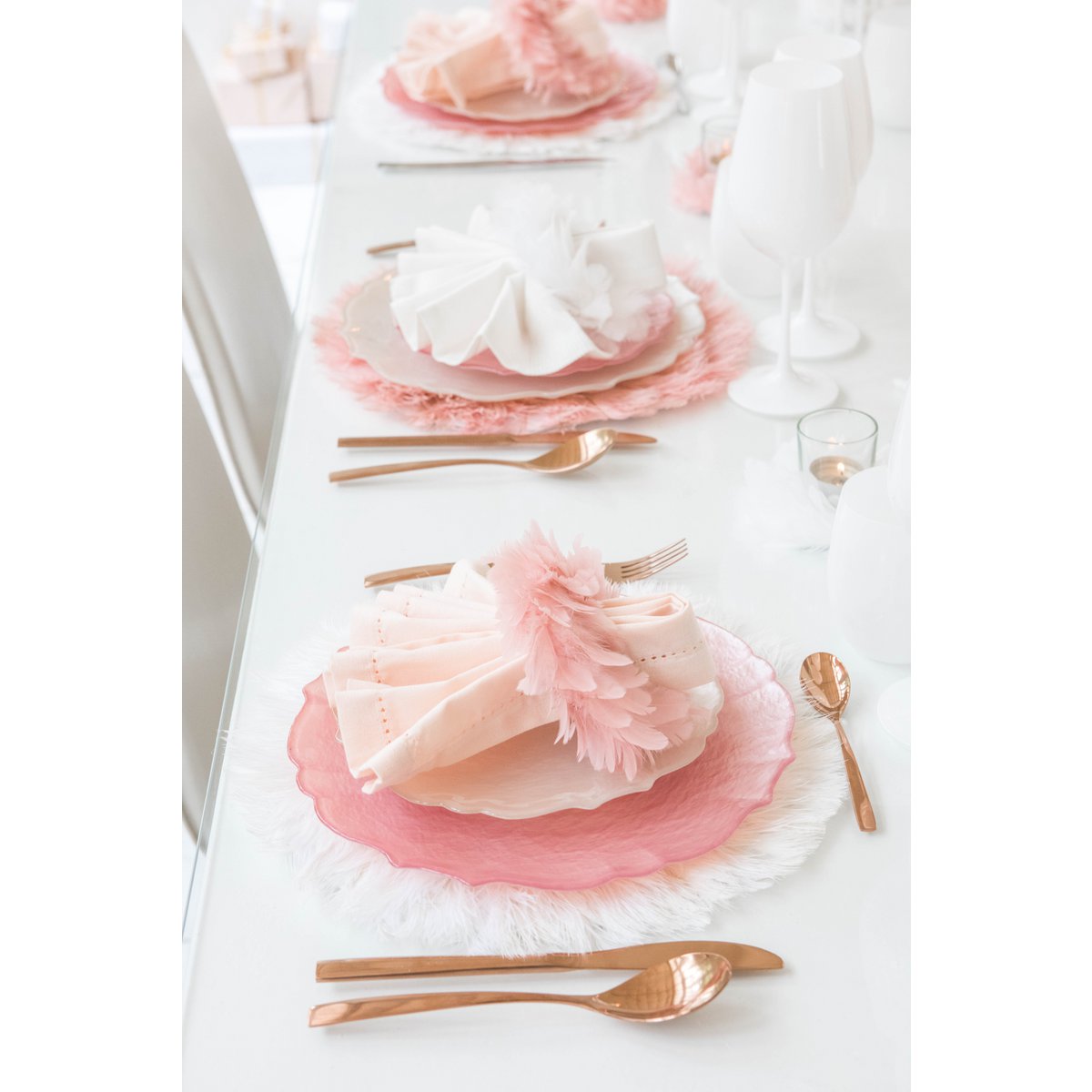 Hausfrau 24 Stück Brilliant Kupfer